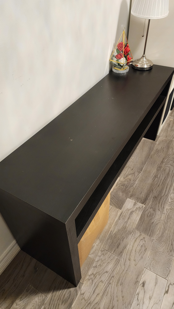 Black Console Table - photo 2