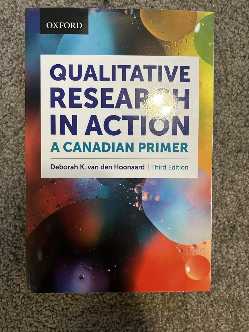 Qualitative Research in Action: A Canadian Primer