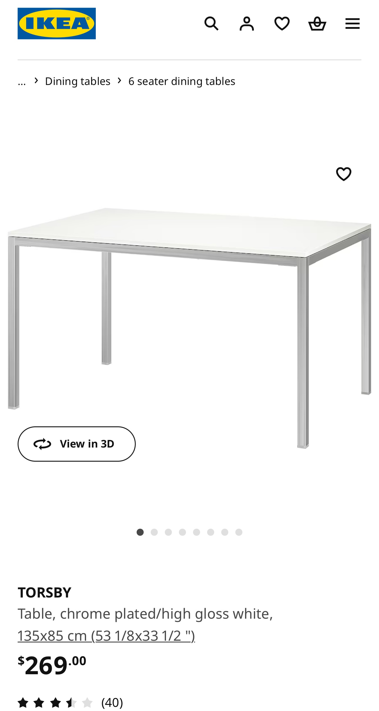 Ikea Torsby Dining table - photo 4