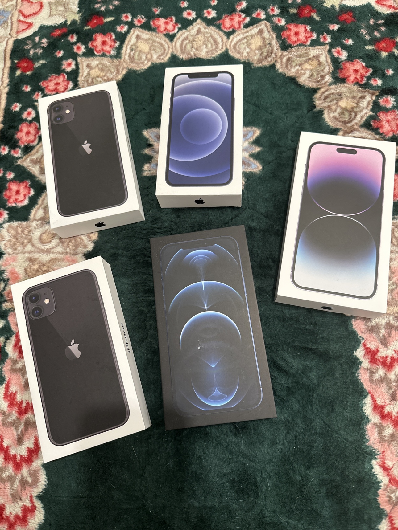 Apple iphone BOXES ONLY