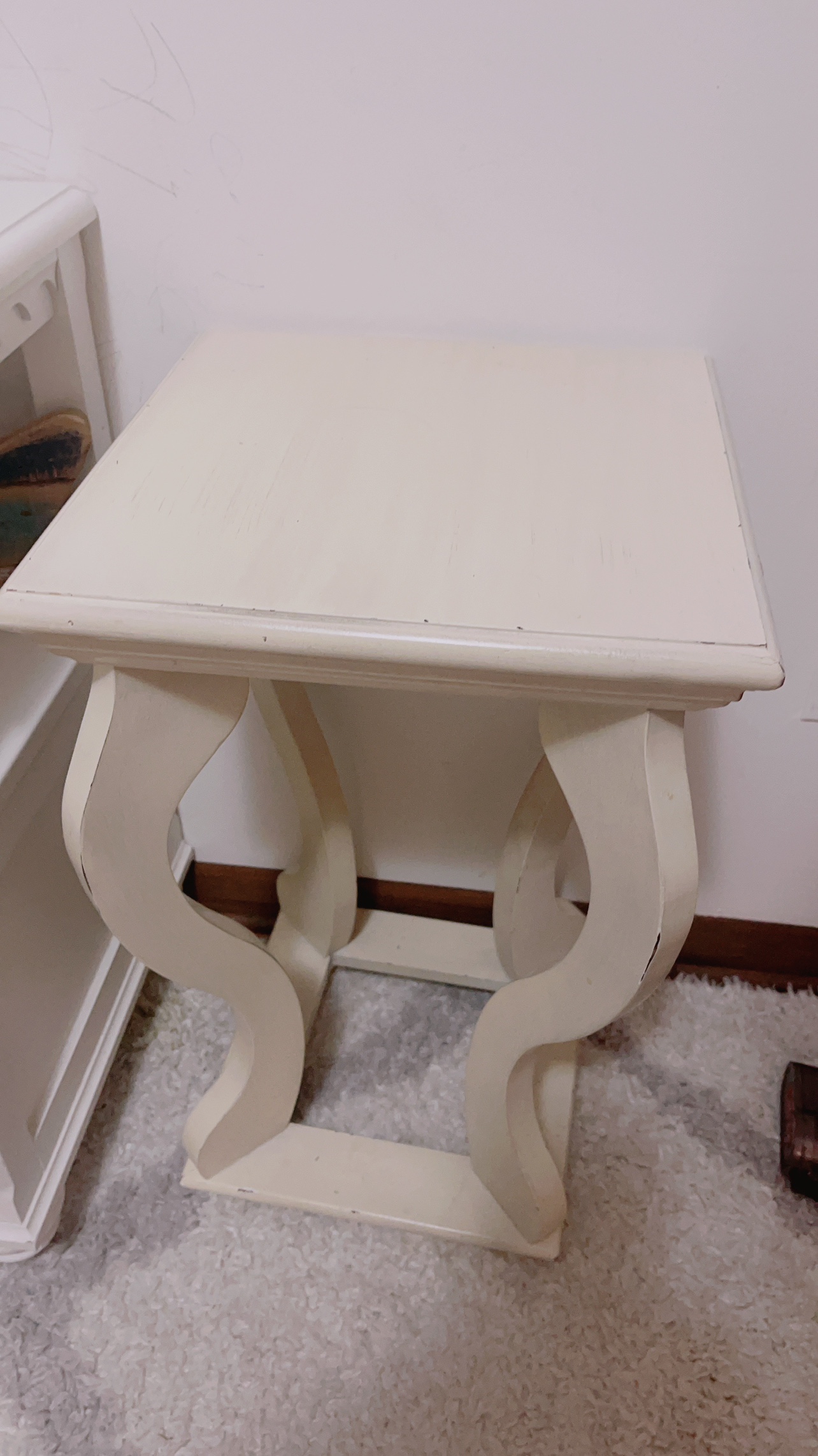 White side Table 2 pieces set  please check more pictures - photo 2