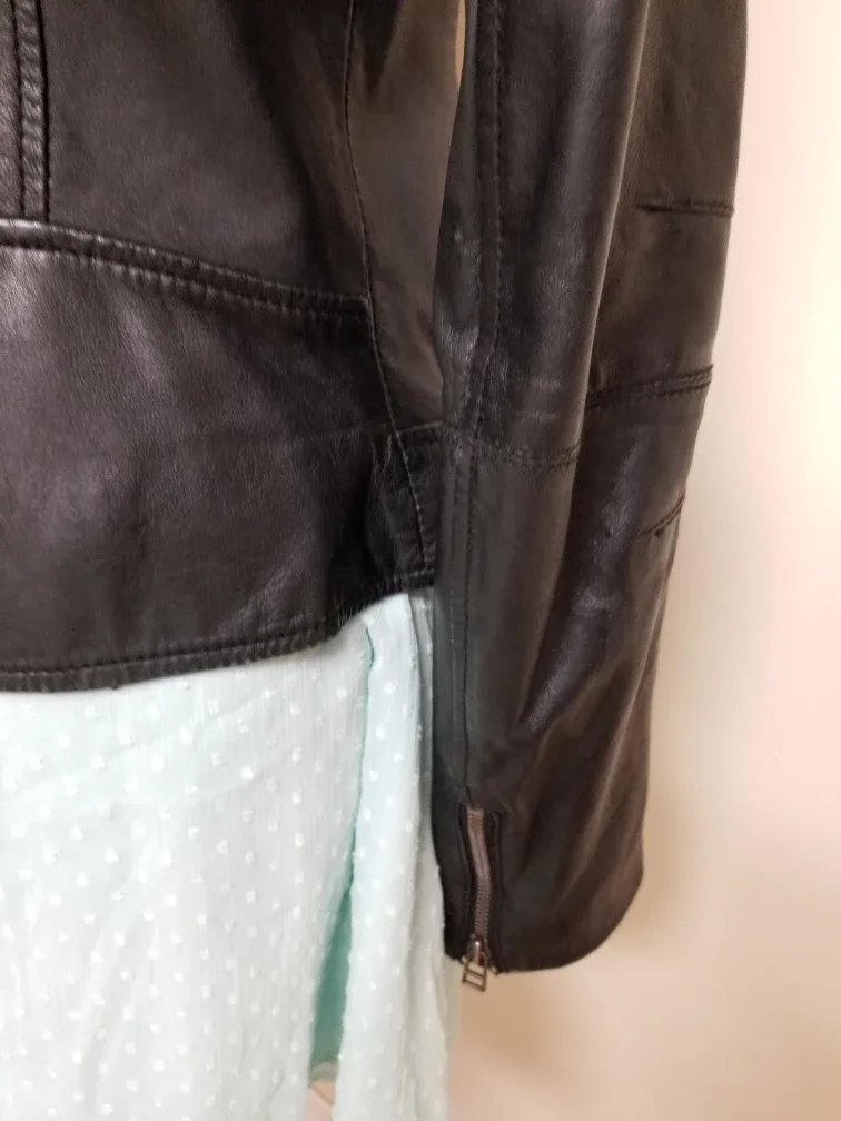 Black Leather Jacket image indicator(6)