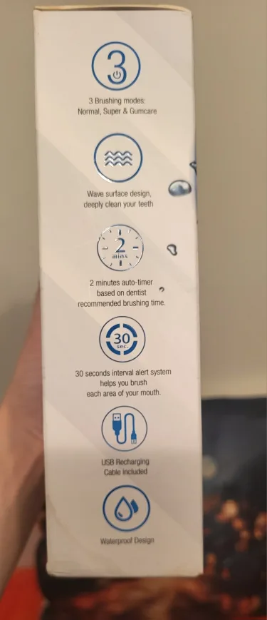 Rechargeable Sonic Toothbrush image indicator(2)