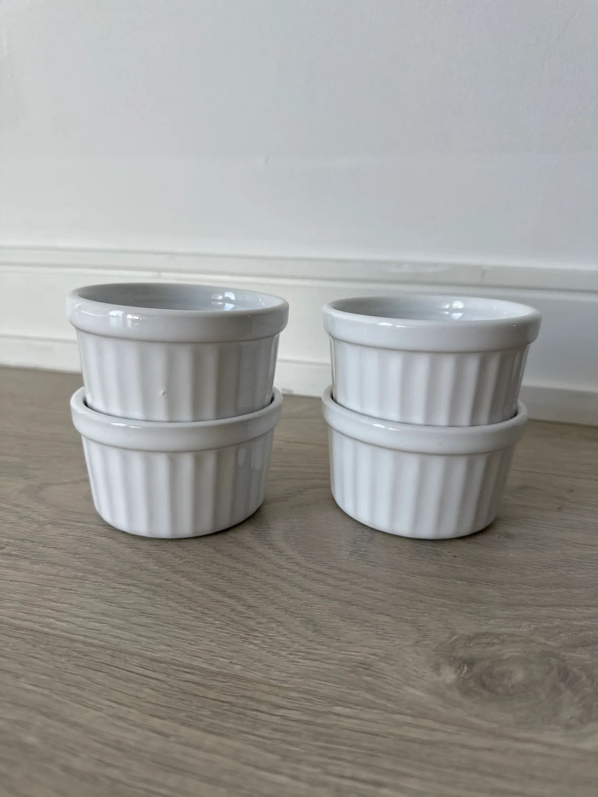 Set of 4 White Ramekins thumbnail