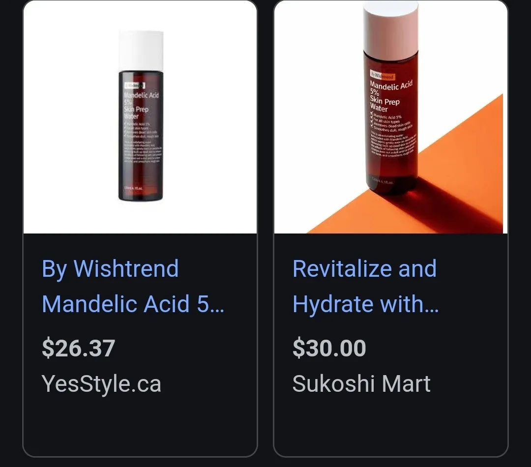 BYWISHTREND Mandelic Acid Toner (Orig price $26) image indicator(4)