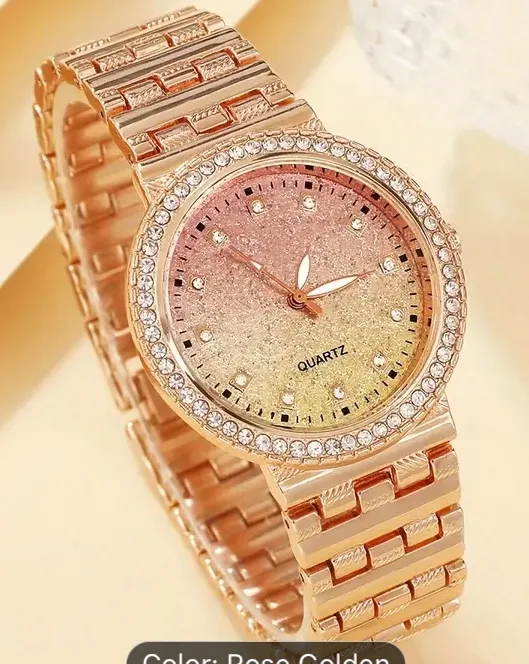 Women's  Rhinestone Watch image indicator(3)