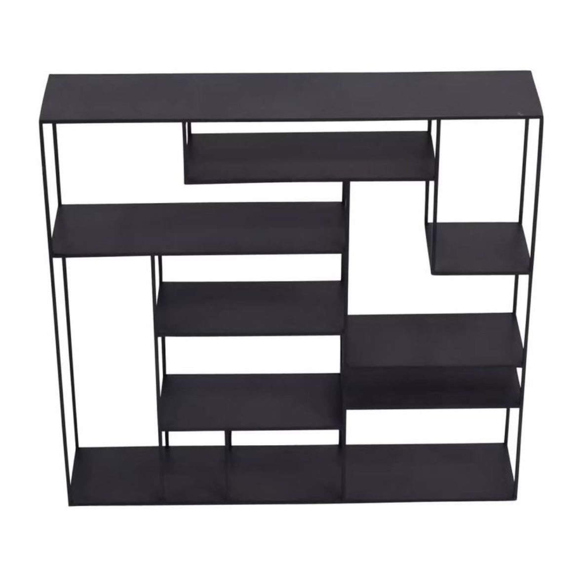 CB2 Black Metal Alcove Wall Shelf - photo 3