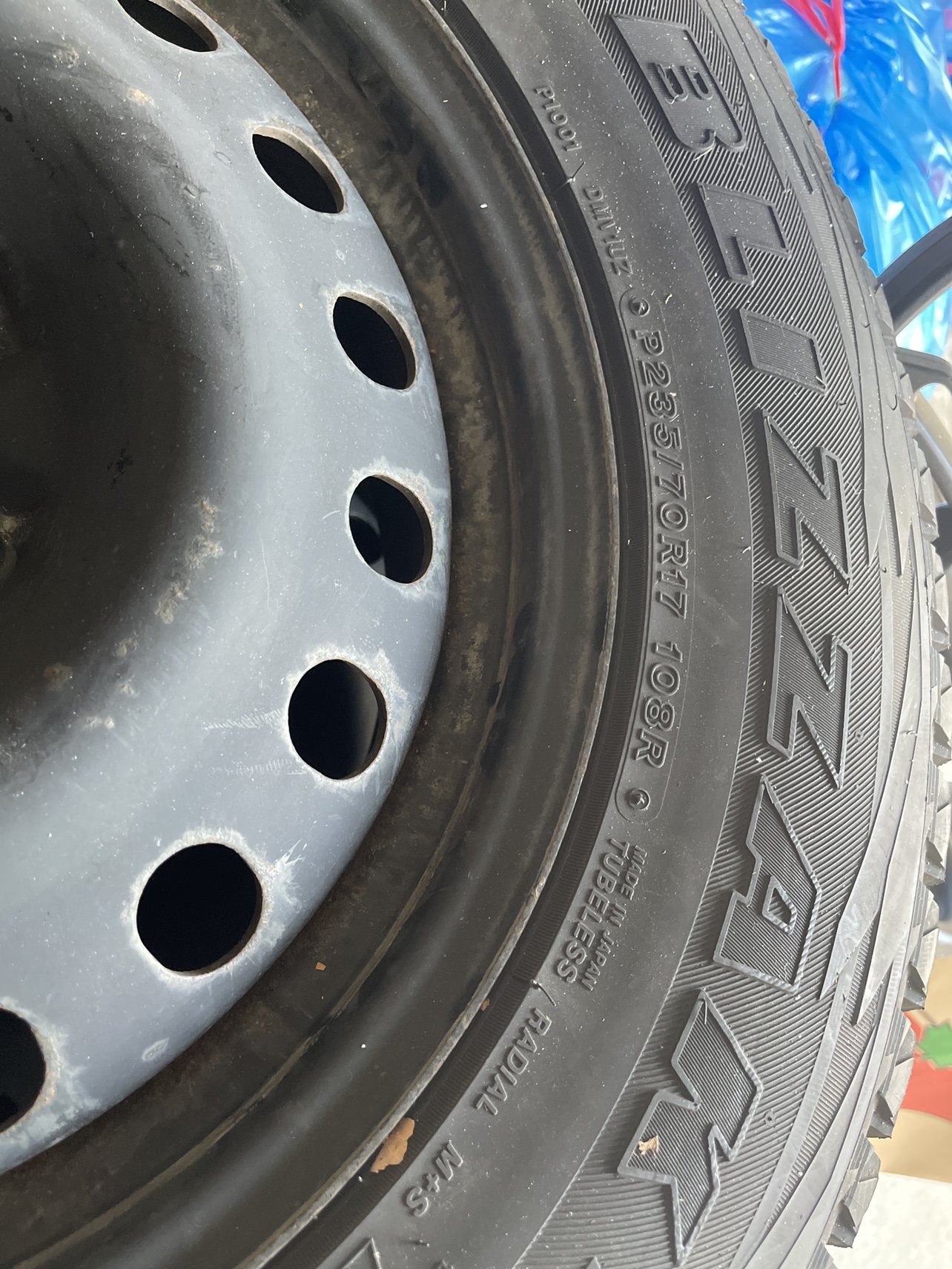 Bridgestone Blizzak Winter Tires