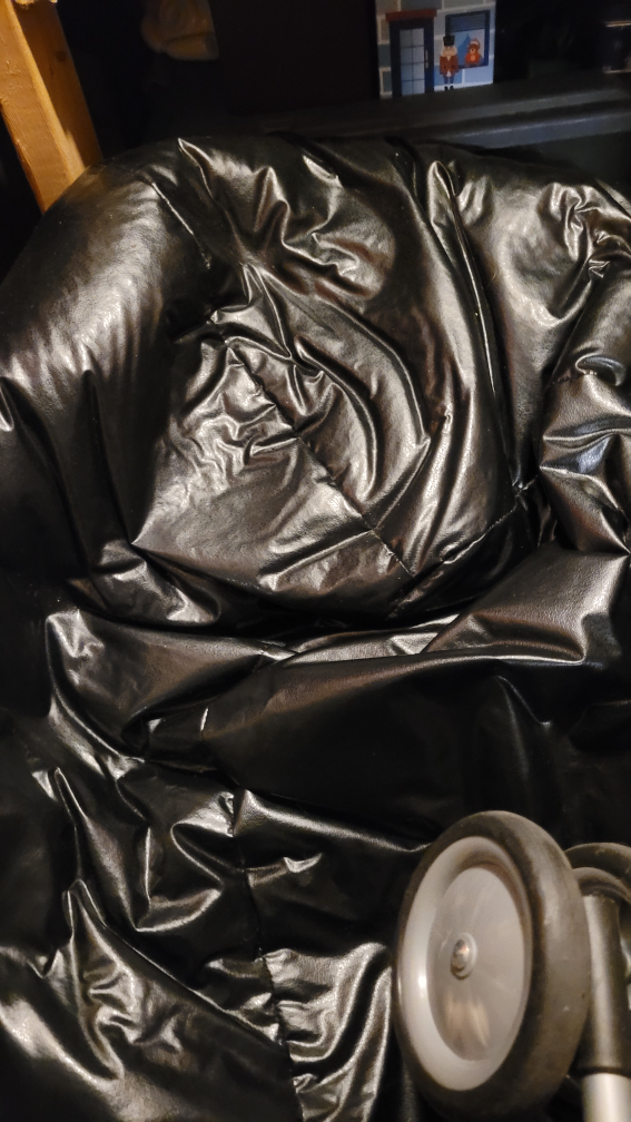 Black beanbag chair - photo 2