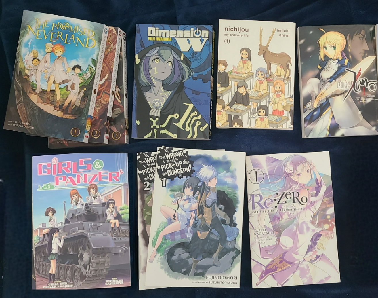 Assorted Manga and Light Novels