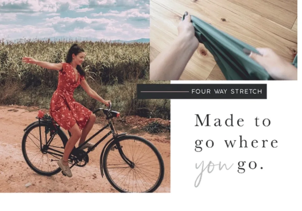 The Kosan Go Travel Dress vintage black. image indicator(7)