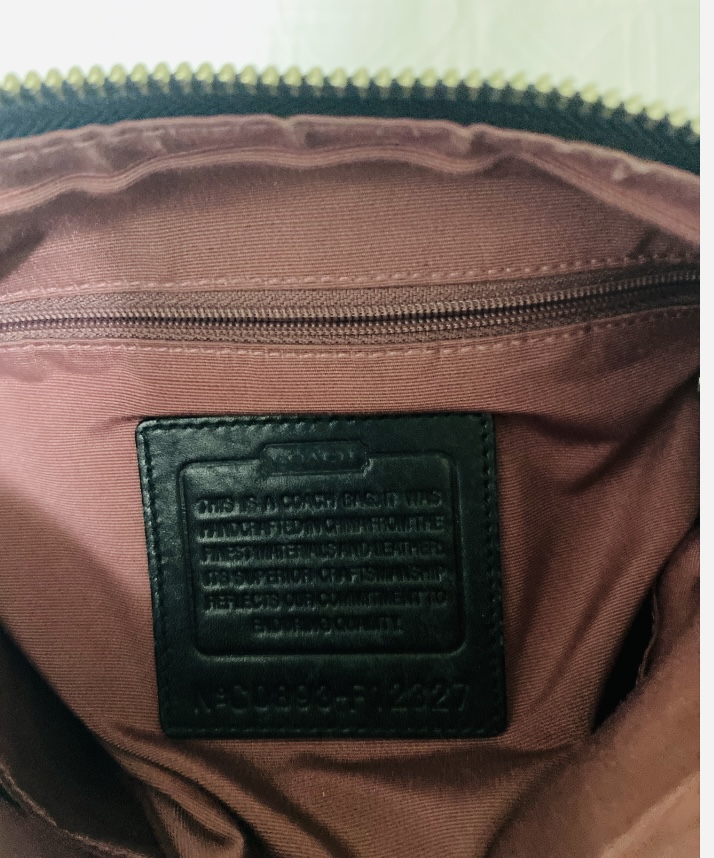 Coach Handbag Slim Duffle F12327  Adjustable Strap Purse - photo 3