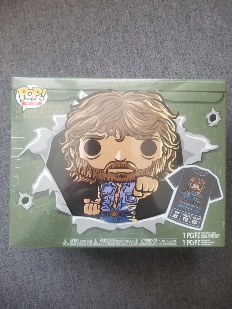Chuck Norris Pop! Vinyl Figure and T-shirt