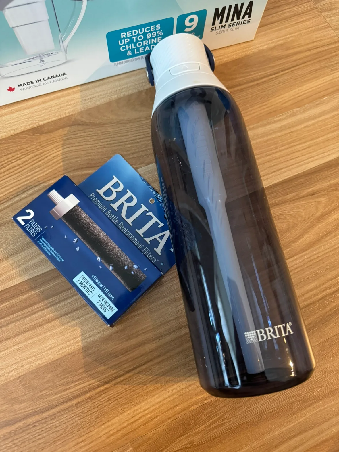 Weekend Sale🩷Brita Water Bottle with 2 filters thumbnail
