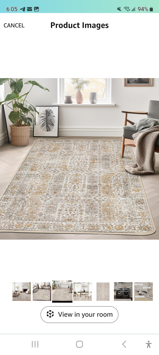 Brand new 3 x 5 Machine Washable Rug. - photo 3