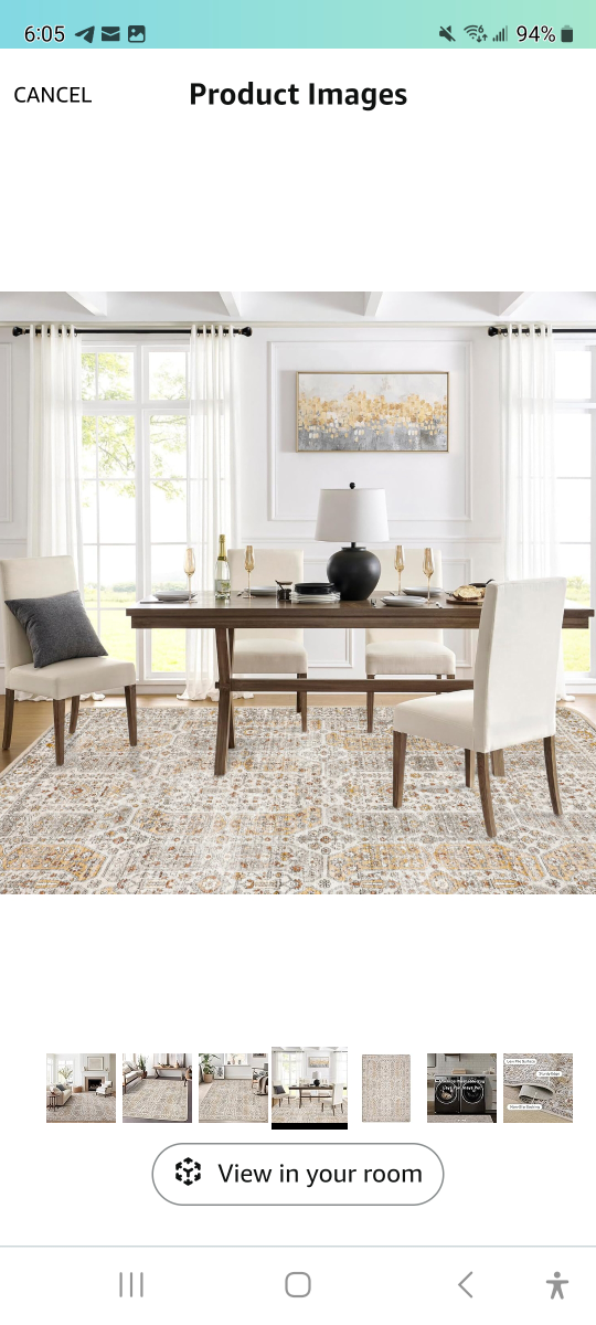 Brand new 3 x 5 Machine Washable Rug. - photo 4