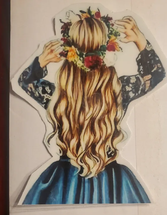 Girls in dress cake toppers image indicator(2)