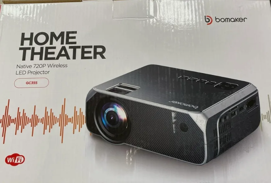 Hime theatre with WiFi - Bomaker GC355 Projector thumbnail
