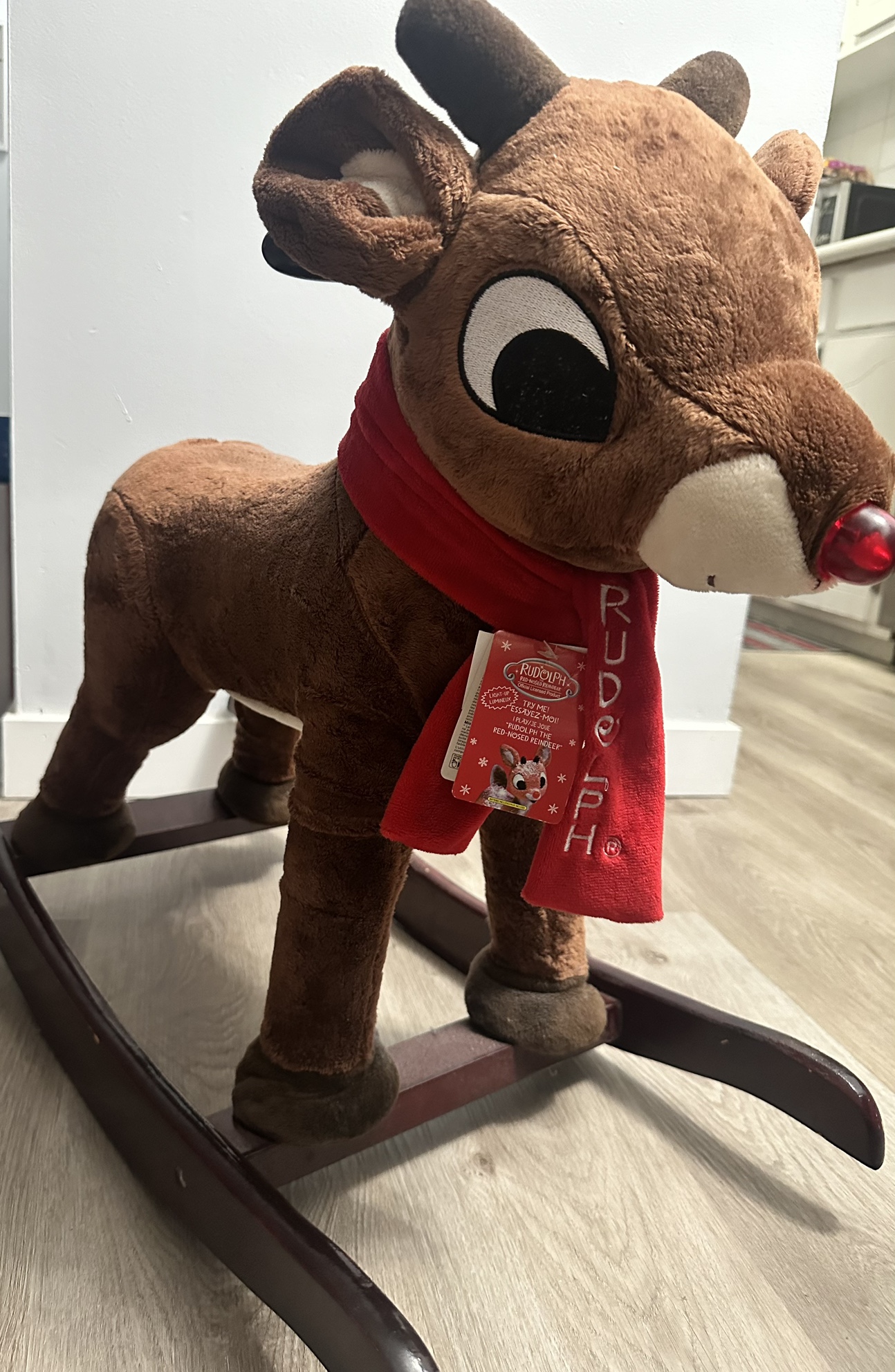 Rudolph Rocking Horse