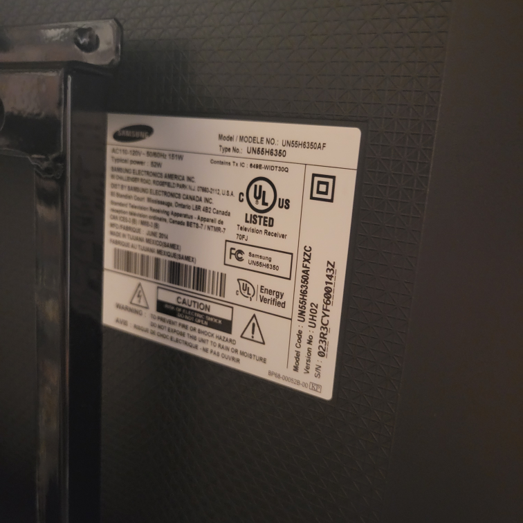 Samsung UN55H6350AF 55 Inch TV - photo 2