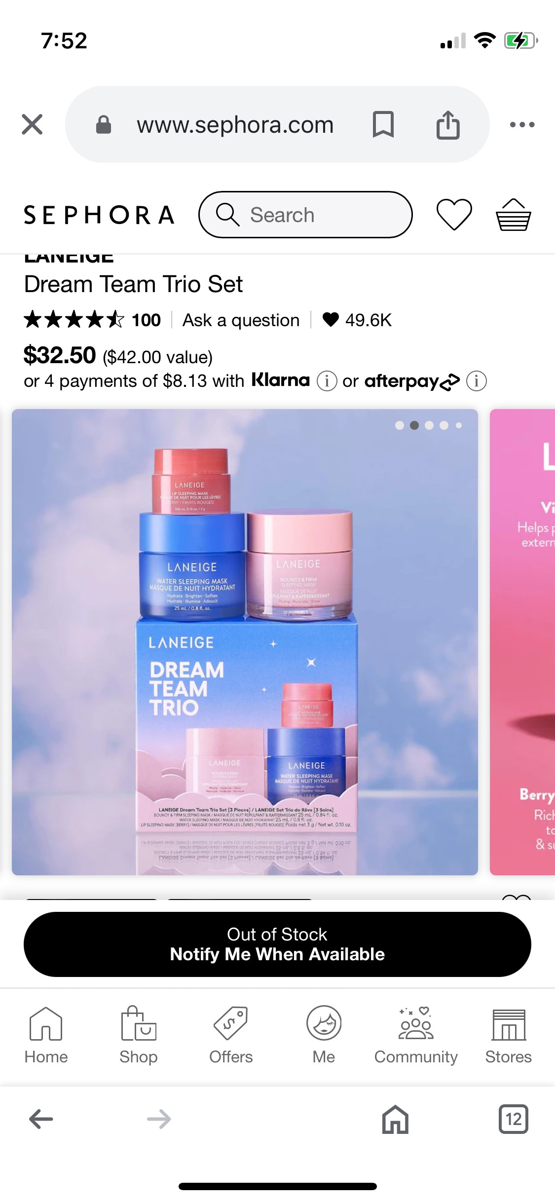 LANEIGE Dream Team Trio Set