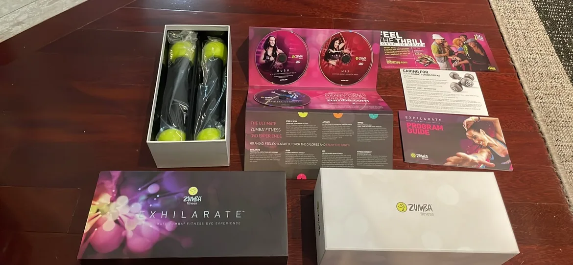 Zumba Fitness Exhilarate DVD Set thumbnail