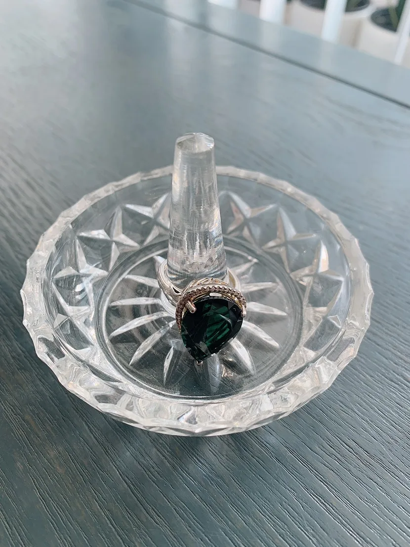 Crystal jewelry/trinket holder image indicator(2)