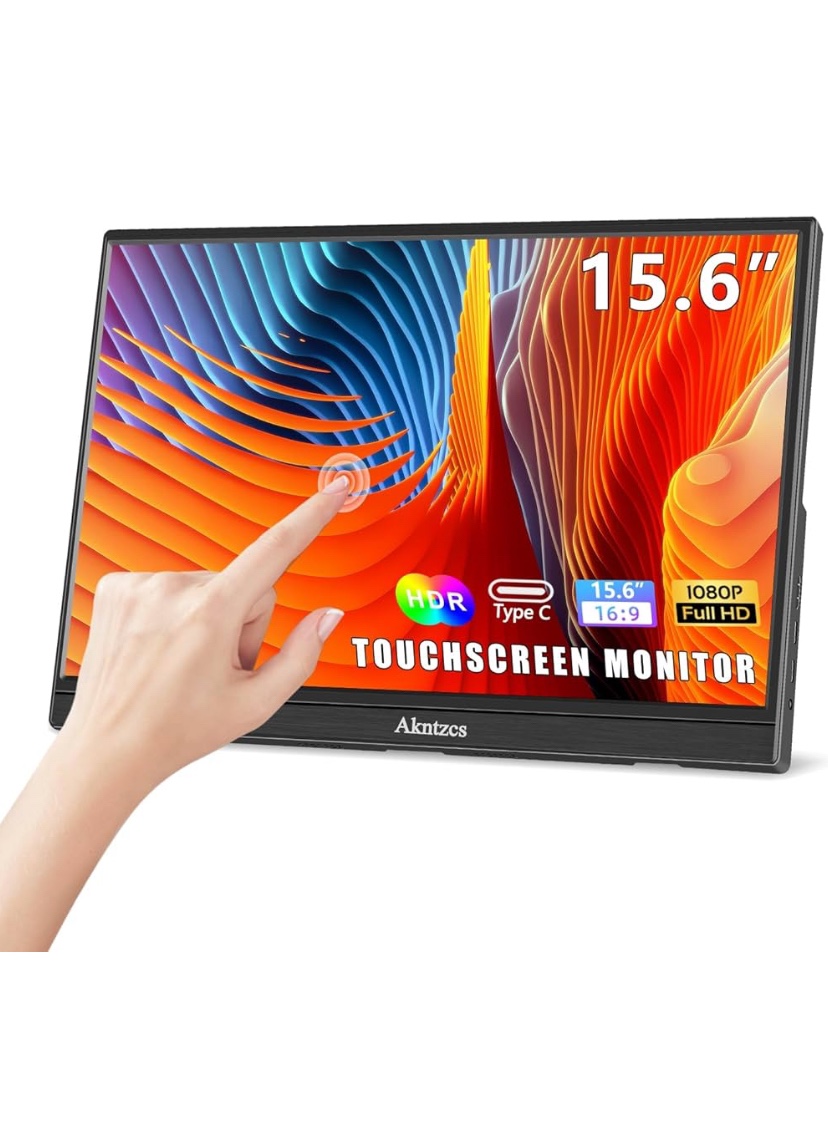 15.6 Inch Touchscreen Portable Monitor