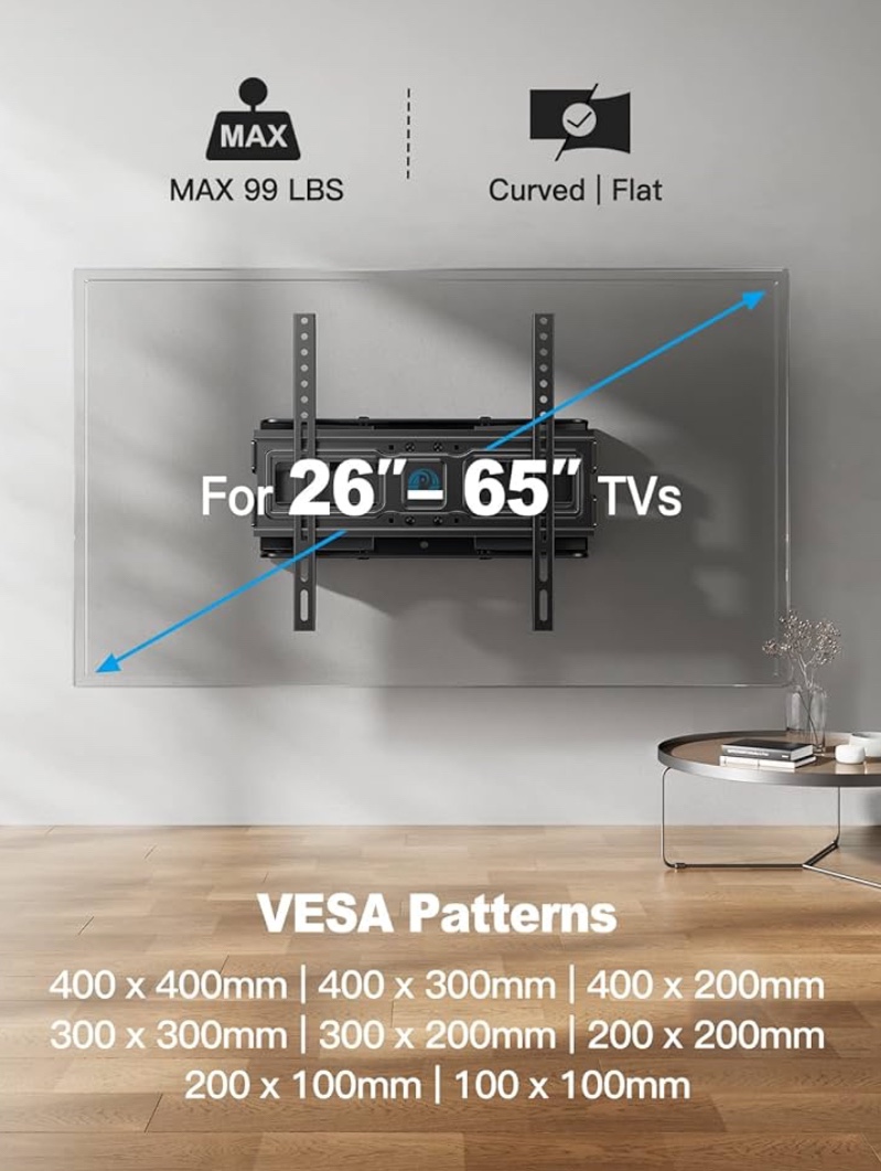 Full Motion TV Wall Mount - photo 2