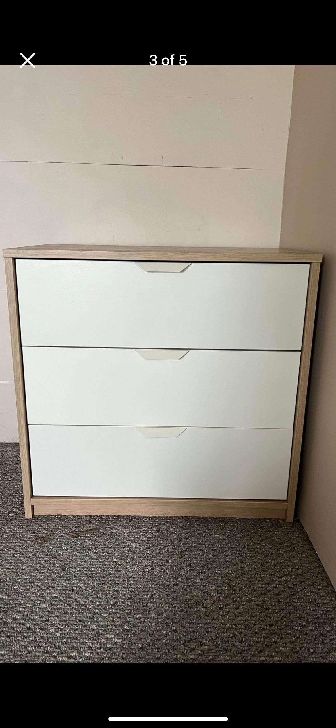 3 Drawer IKEA Dresser - photo 3