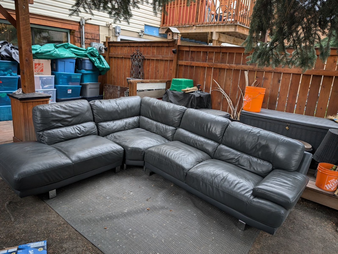 Leather Sectional Sofa
