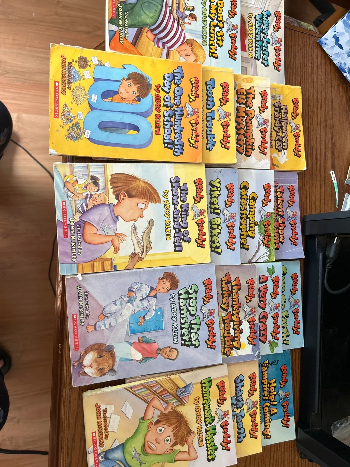 A collection of 17 “Ready, Freddy! “ books thumbnail