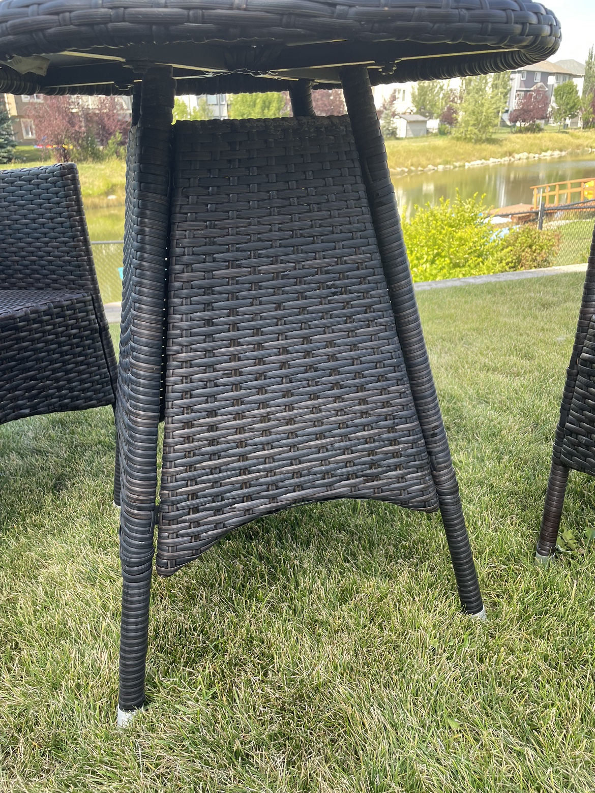 Bistro Woven Patio Set - photo 5