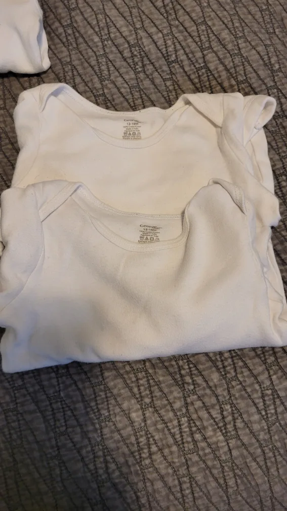 2 pack baby onesies size 12-18m thumbnail