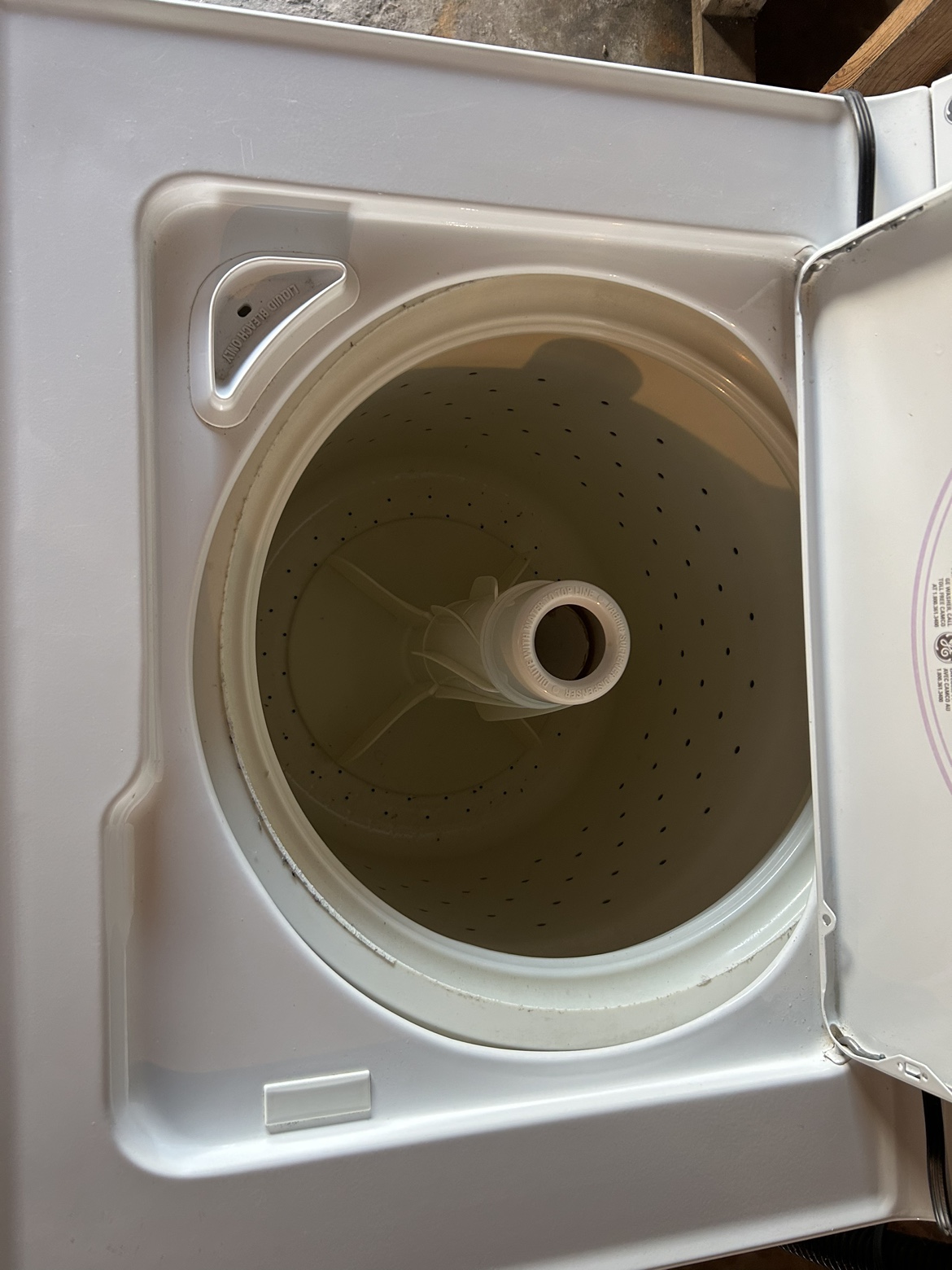 GE Top Load Washing Machine - photo 3