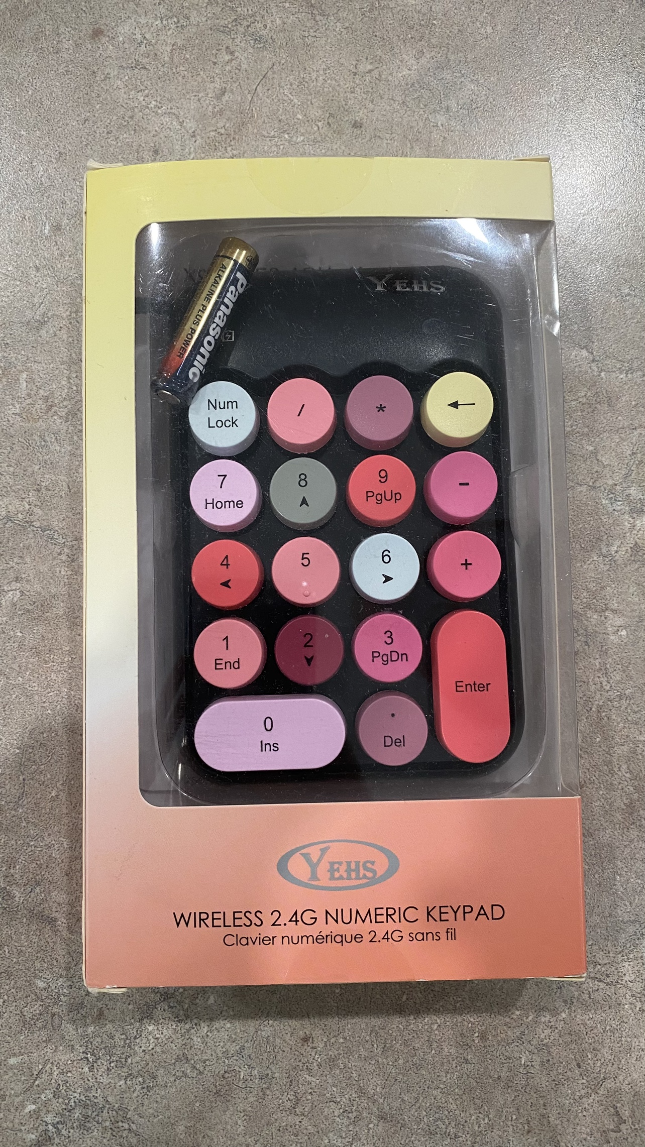 Wireless 2.4G Numeric Keypad