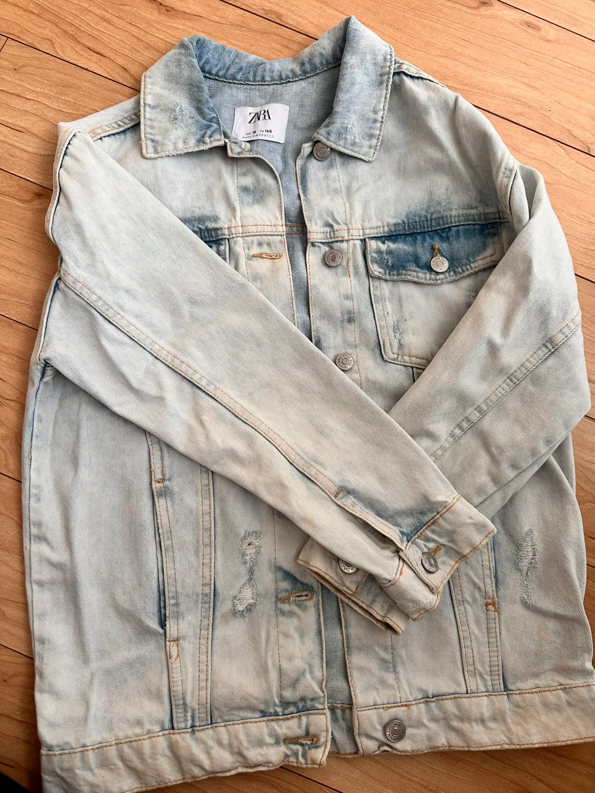 Zara Denim Jacket thumbnail