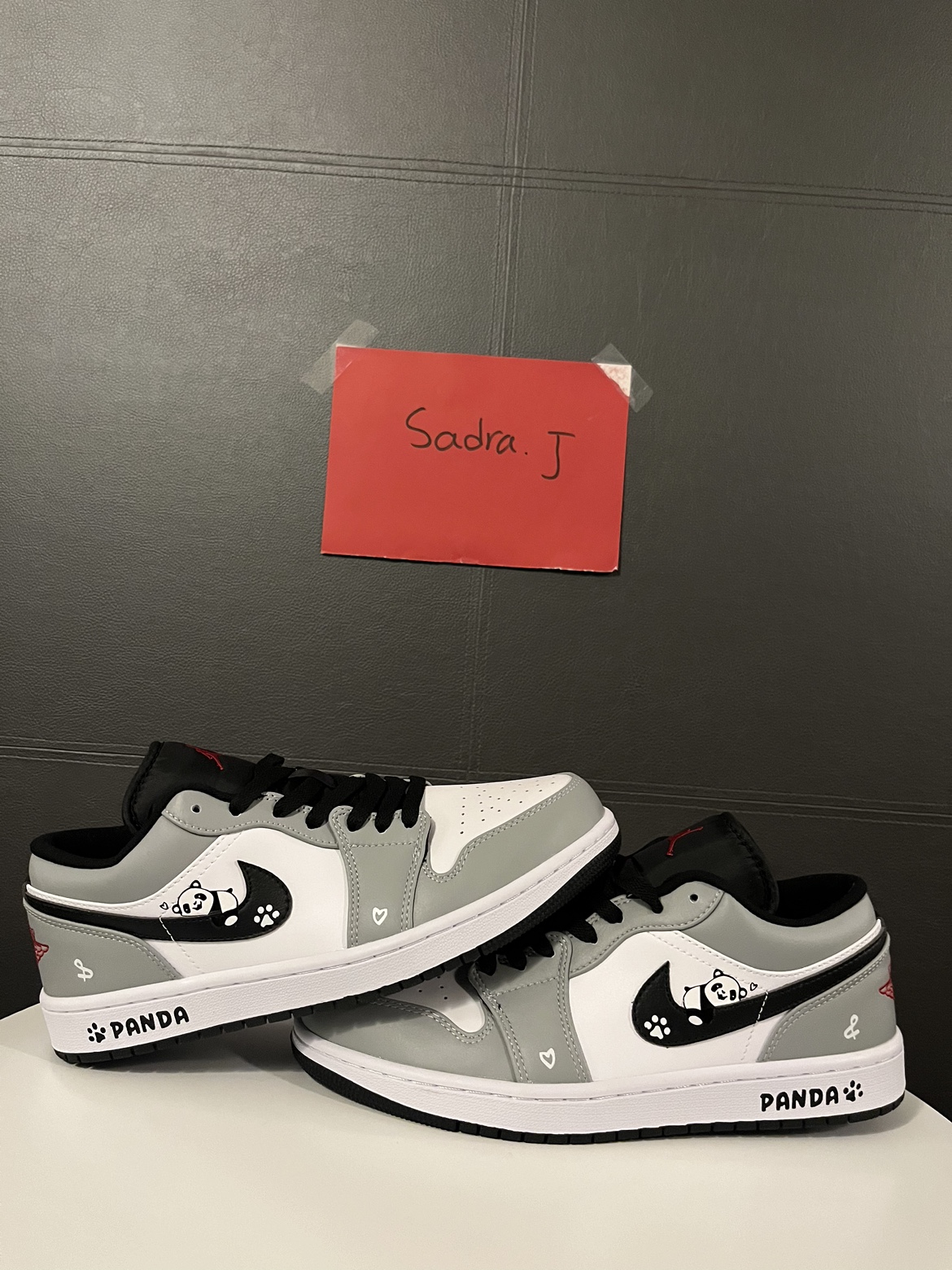Jordan 1 Low x Panda Prank Custom
