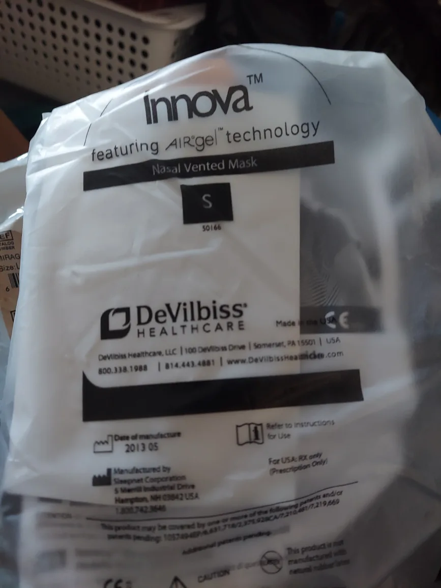 DeVilbiss Innova Nasal Vented Mask - Medium and Small image indicator(2)
