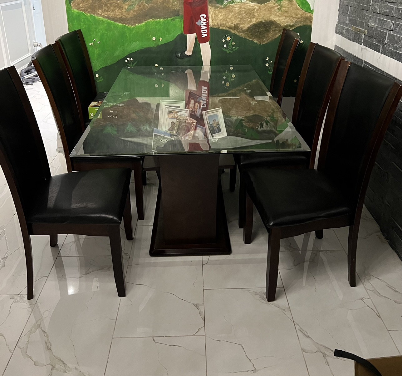 Dining Table Set with 6 Chairs - photo 2
