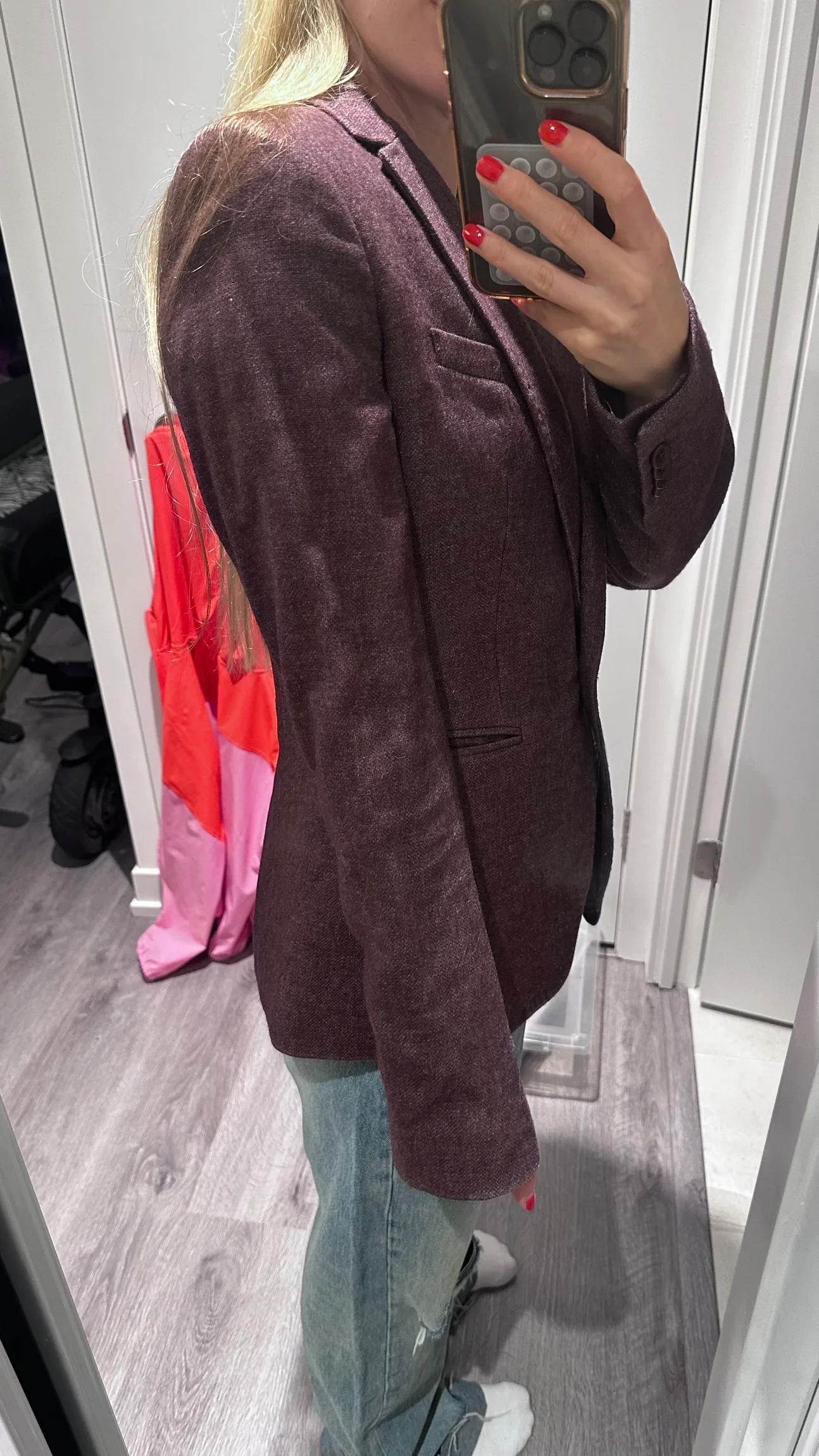 Burgundy Blazer image indicator(3)