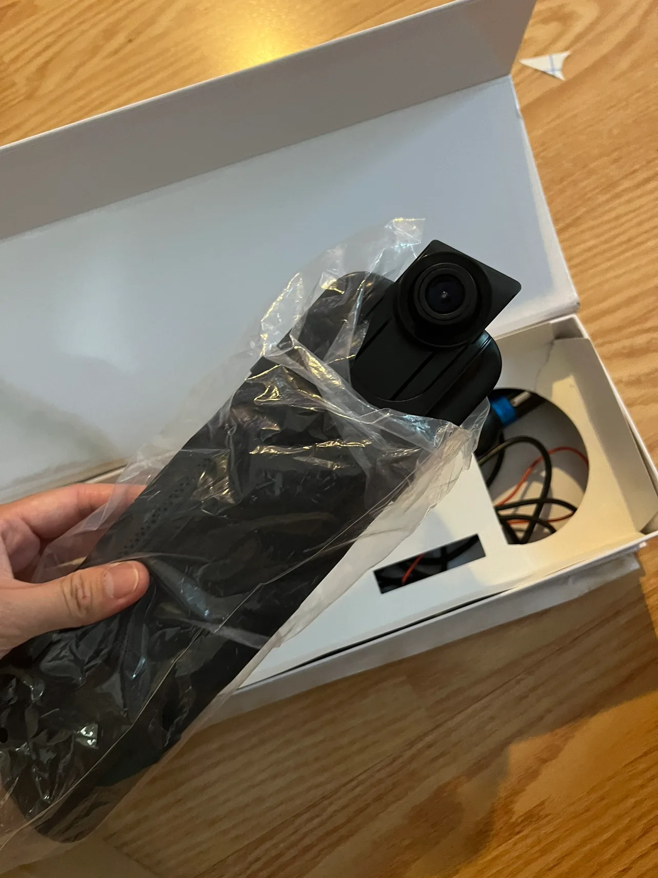 Full-Size Starlight Night Vision Rearview Mirror Camera image indicator(2)