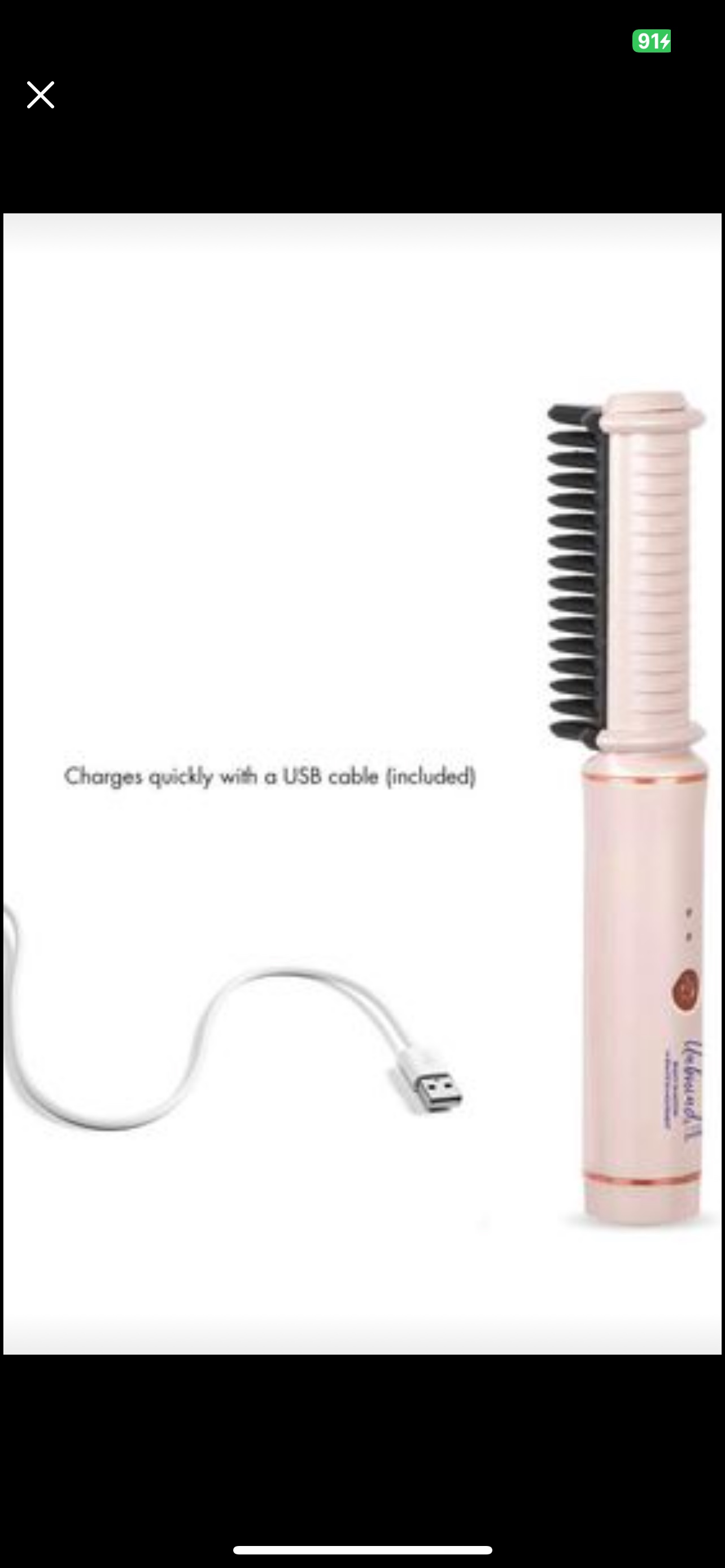 Unbound Hair Straightening Brush - photo 4