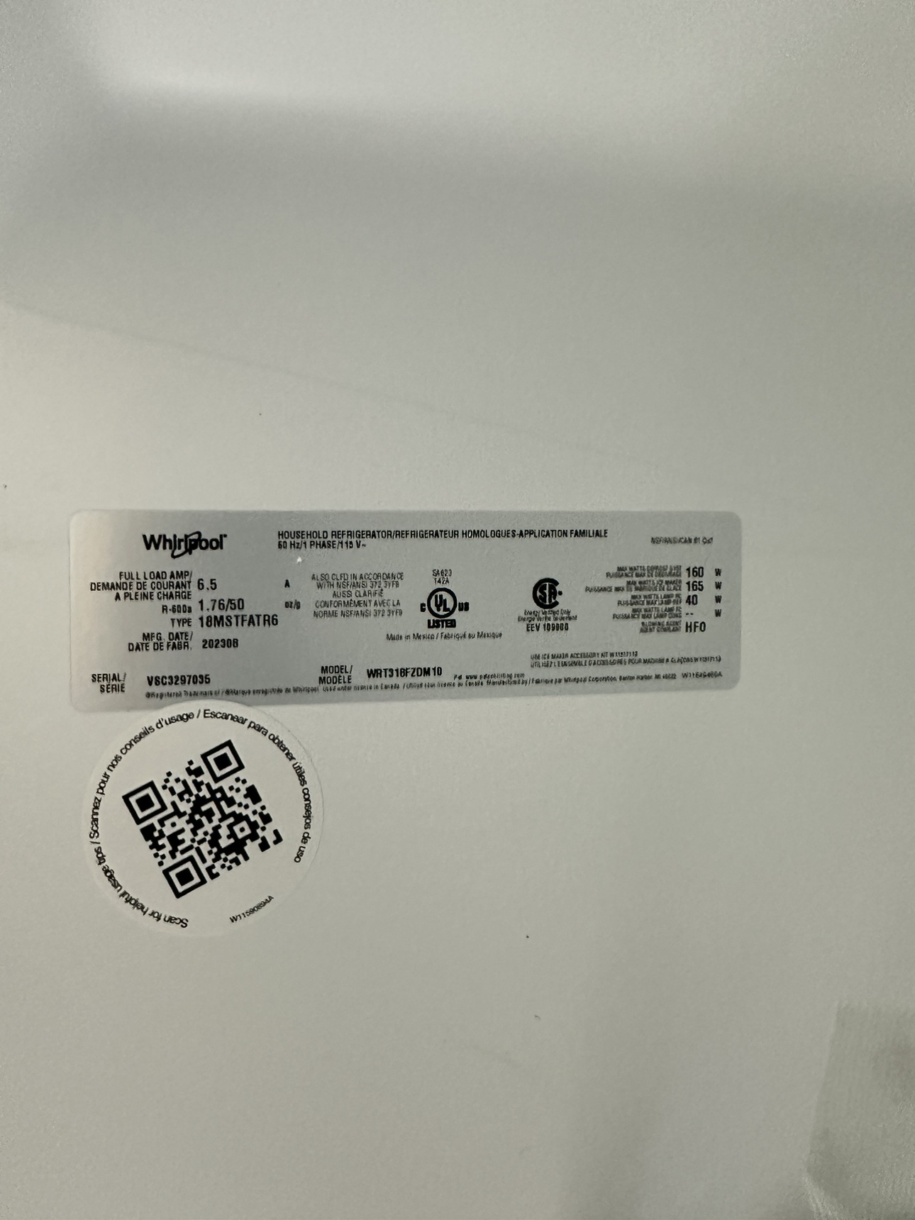 Whirlpool Refrigerator for Sale - photo 5