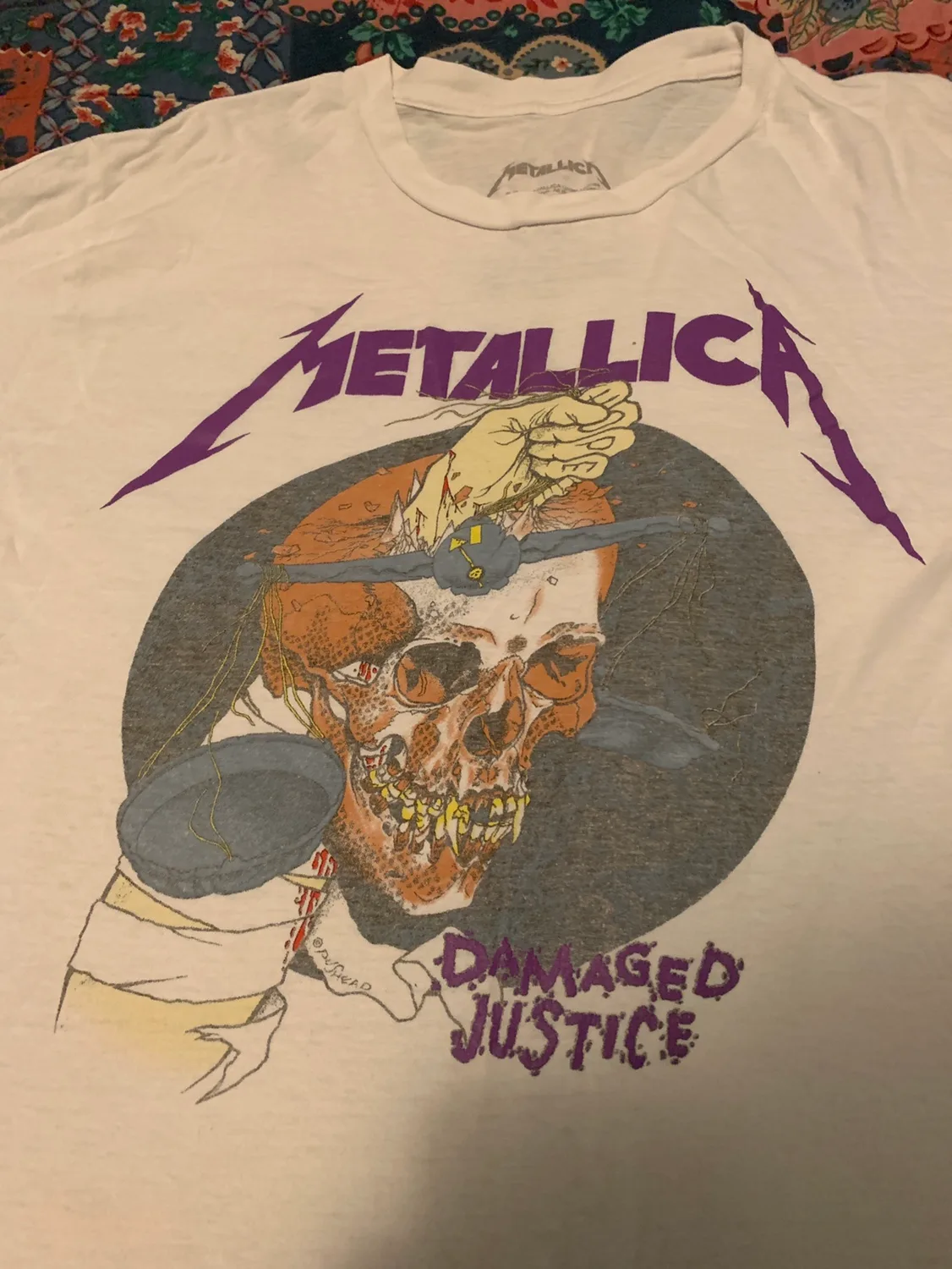 Metallica Damaged Justice T-Shirt image indicator(2)