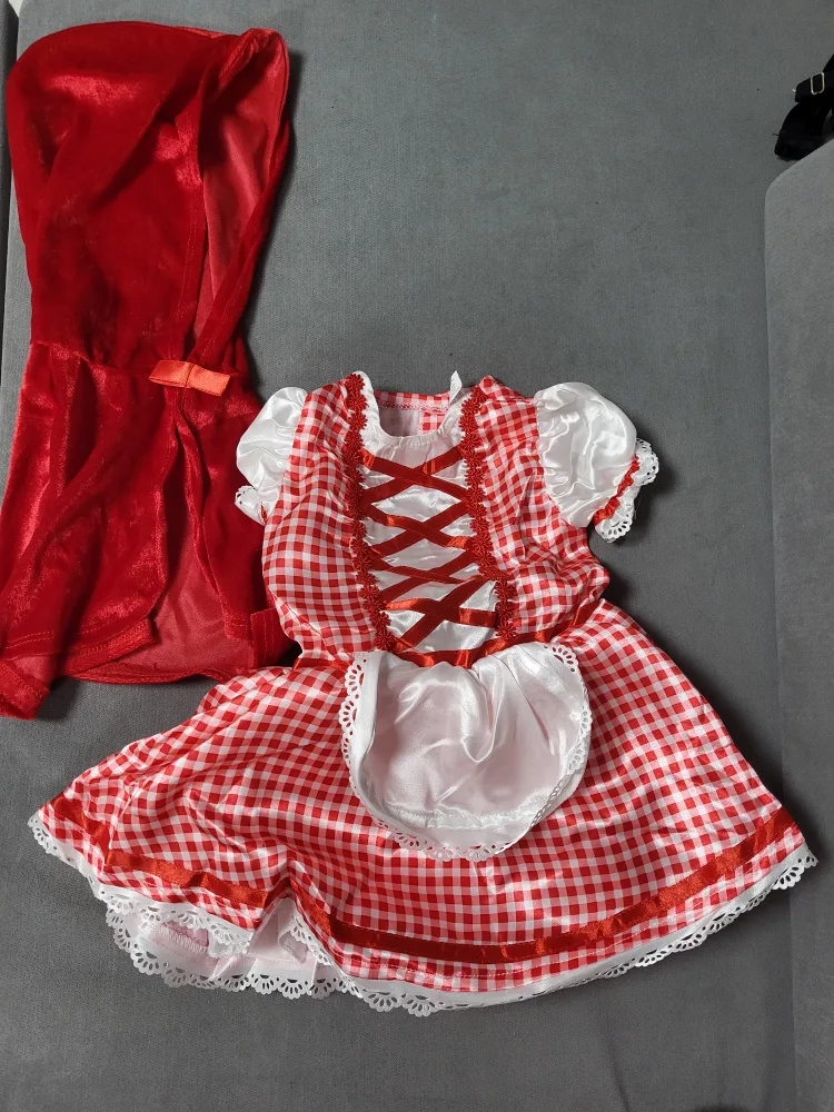 Lil' Red Riding Hood Costume size 6-12m image indicator(2)