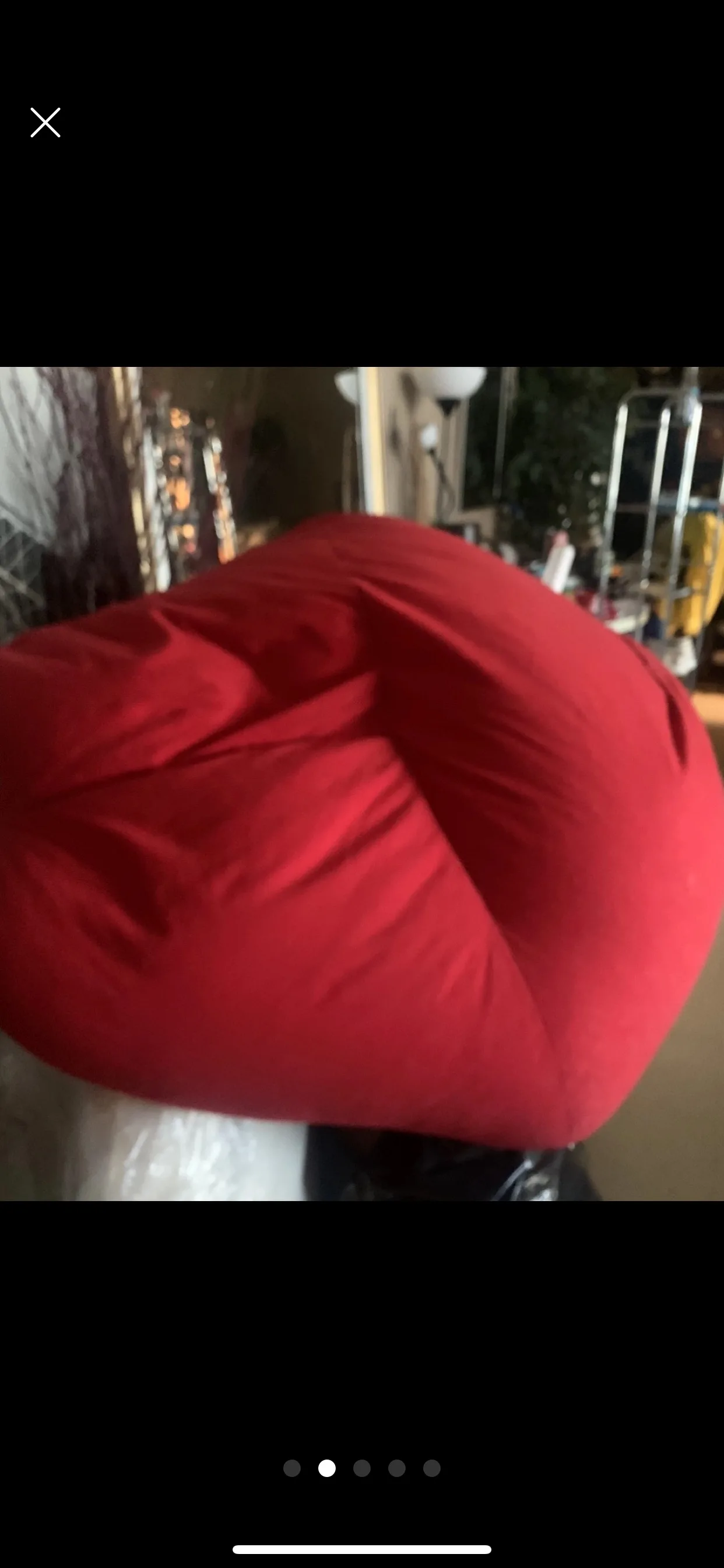 Red Beanbag Chair image indicator(2)