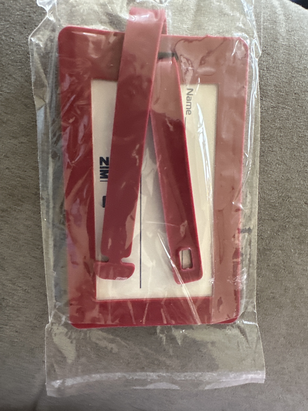 ZIM Luggage Tag #freecycle - photo 2