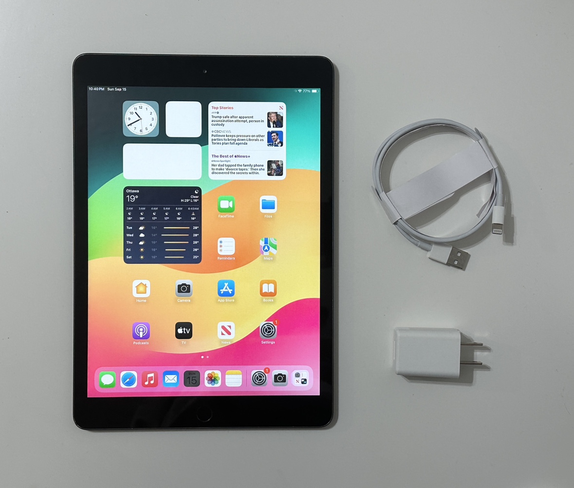 iPad 7th gen unlocked like new