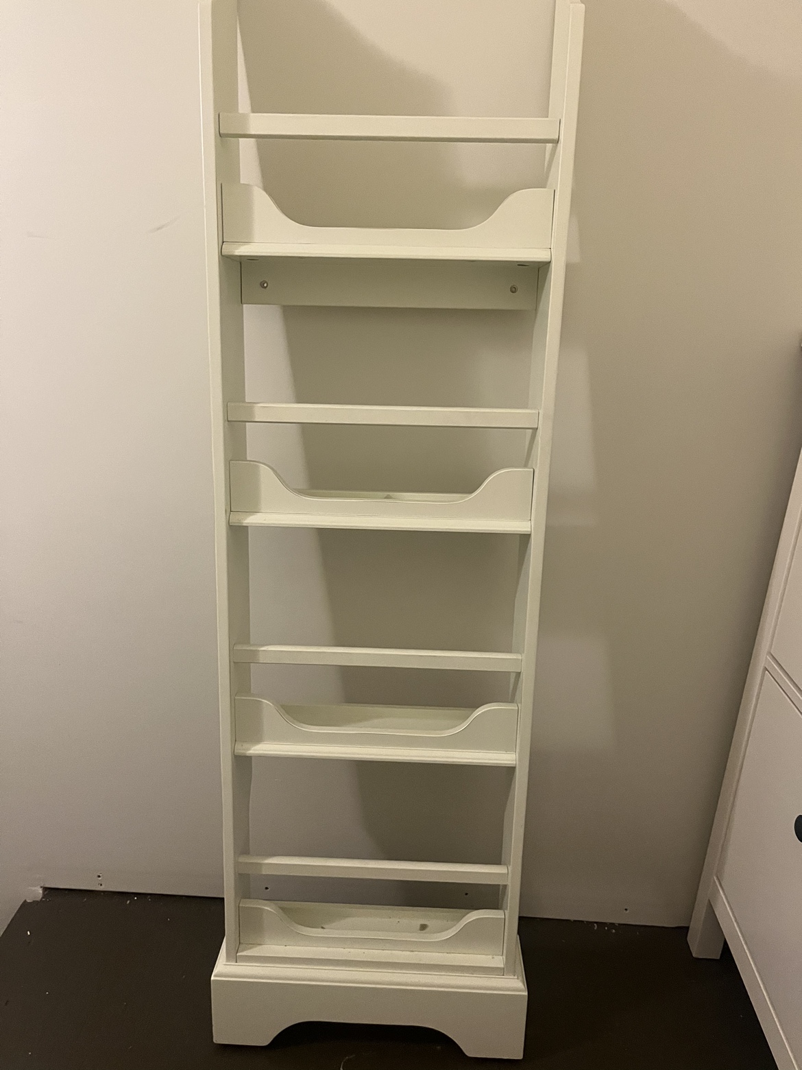 White Book Shelf